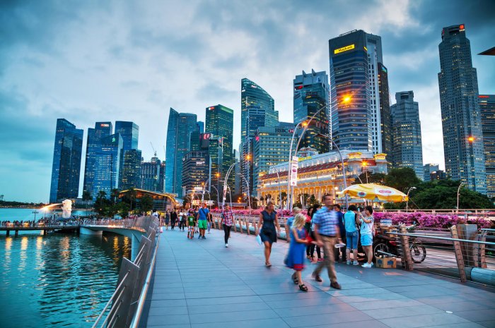 Singapour : 2 mois à l'avance
