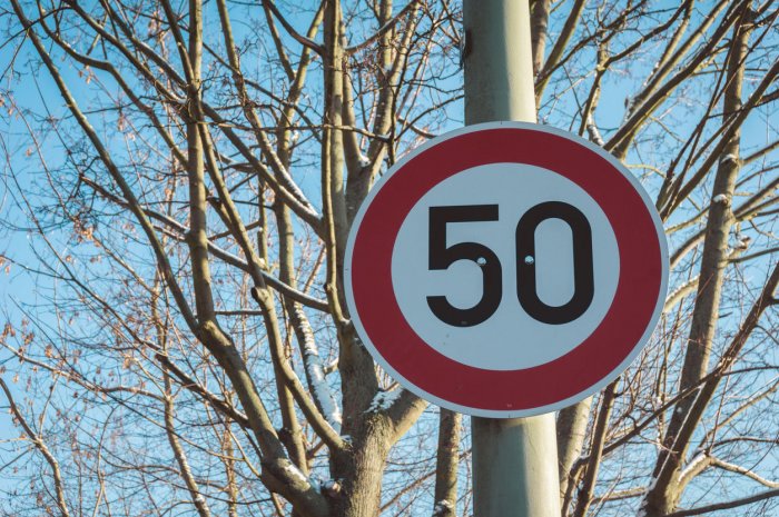 3. Excès de vitesse dans des zones limitées à 50 km/h