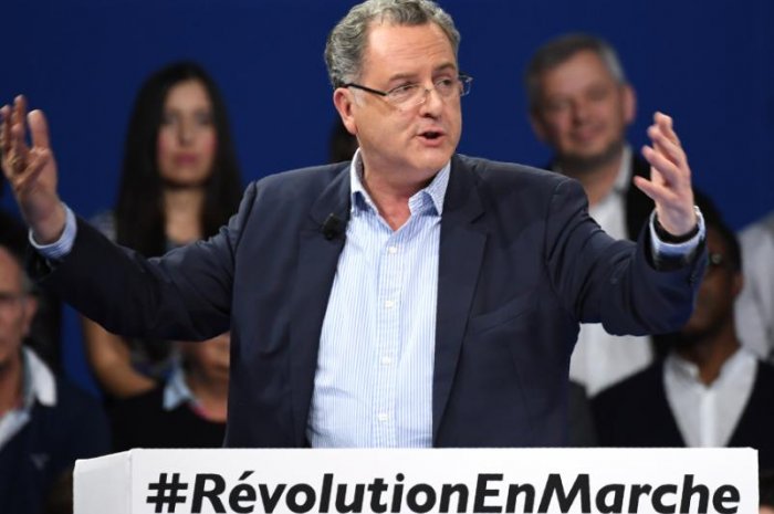 Richard Ferrand, député du Finistère, soutient Emmanuel Macron