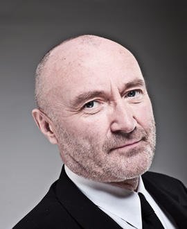 Le chanteur britannique Phil Collins