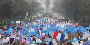 Mariage pour tous : la manifestation a fait 100 000 euros de dégâts
