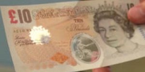Grande-Bretagne : bientôt l'arrivée de billets en plastique ?