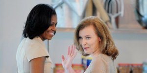 Nigérianes enlevées : Valérie Trierweiler offre son aide à Michelle Obama