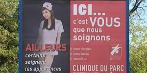 Loire : une publicité provoquante pour une clinique fait polémique
