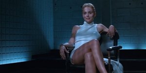Scène "Qulte" du cinéma : Sharon Stone sans culotte dans le film "Basic Instinct"