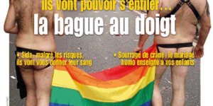 Le journal "Minute" condamné pour sa une homophobe