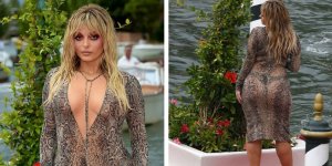 Bebe Rexha seins nus et en string à Venise : son passage sulfureux au défilé Dolce & Gabbana