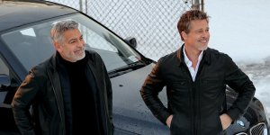 Brad Pitt et George Clooney : les photos inédites de leur prochain film "Wolves" dévoilées