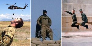 Photos : les militaires ne manquent pas d'humour pour se détendre !