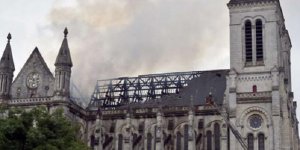Basilique de Nantes : les images des dégâts considérables de l'incendie 