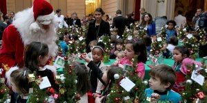 En images : Noël avant l'heure au palais de l'Élysée