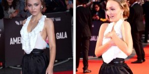 Photos : l'accident de décolleté de Lily-Rose Depp au BFI London Film Festival