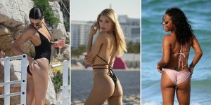 Ces célébrités qui dévoilent leur fessier sur la plage en vacances