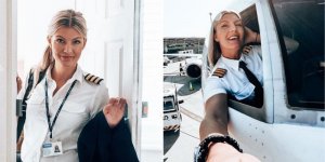 Maria Pettersson, la pilote de l'air suédoise qui séduit le web