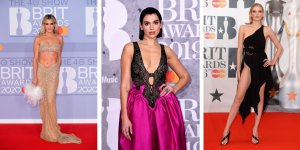 Robes fendues et décolletés sexy : retour sur les looks osés des BRIT Awards