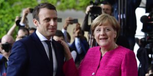 EN IMAGES Angela Merkel et les présidents français