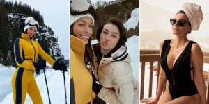 Iris Mittenaere et Rachel Legrain-Trapani à Courchevel : découvrez leurs photos de vacances à la montagne