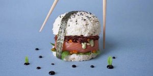 La dernière tendance culinaire qui met l'eau à la bouche : le sushi burger !