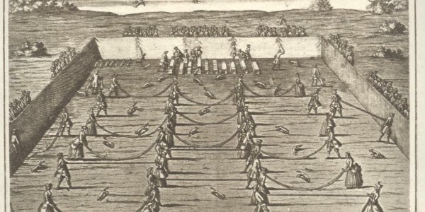 Au XVIIe siècle, le cruel « lancer de renards » était un sport national