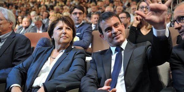 Manuel Valls en visite à Lille rencontre finalement Martine Aubry