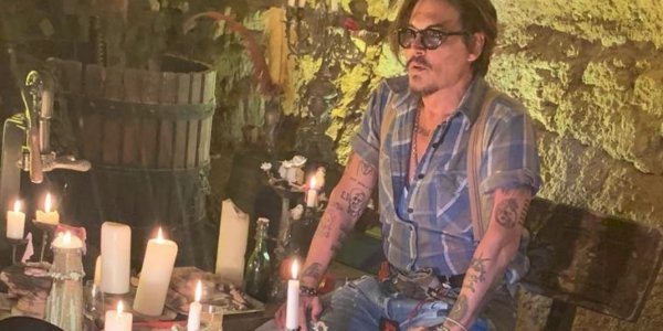 Johnny Depp confiné en France dans sa villa de Saint-Tropez