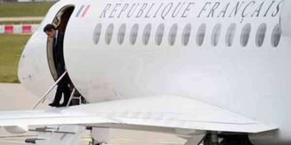 Des problèmes de freinage sur l'avion de Nicolas Sarkozy