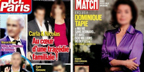 Quoi de neuf dans la presse people ? Frédéric François aurait une "fortune cachée" et Dominique Tapie aurait 642 millions d'euros de dettes ?