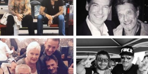 Photos : Ces stars proches de Johnny Hallyday