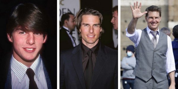 Tom Cruise méconnaissable : découvrez sa métamorphose au fil du temps