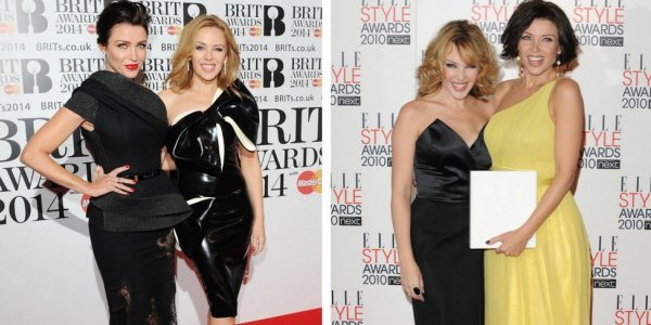 Dannii VS Kylie Minogue : qui des deux soeurs est la plus canon sur le tapis rouge ? 