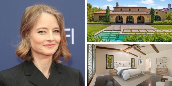 Photos : l'actrice Jodie Foster vend sa sublime villa de Calabasas