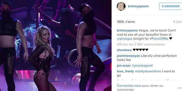 Découvrez la silhouette (très) amincie de Britney Spears (photos)