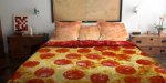 Une parure de lit pizza peppéroni