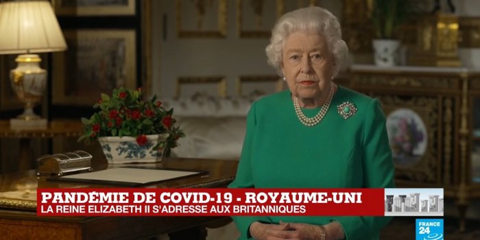 Coronavirus : la robe verte de la reine Elizabeth II détournée par les internautes