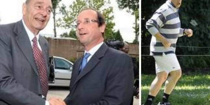 Hollande, Sarkozy et Chirac voisins de vacances !