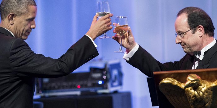 Visite d’Etat de François Hollande à la Maison Blanche : le menu détaillé du dîner de Gala 