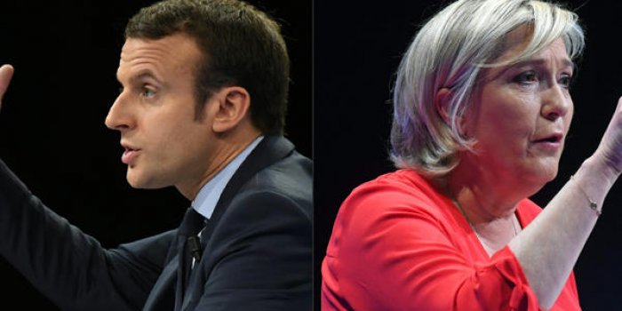 Quels banquier et avocate étaient Emmanuel Macron et Marine Le Pen ? 