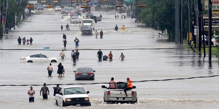 Texas : 10 photos spectaculaires de la temp&ecirc;te Harvey