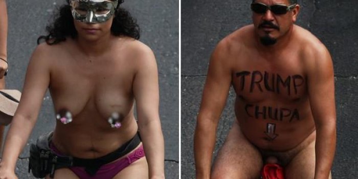 World Naked Bike Ride : quand des cyclistes manifestent tout nus pour la bonne cause 