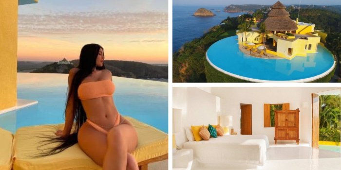 Kendall et Kylie Jenner en vacances : d&eacute;couvrez leur incroyable villa au Mexique 