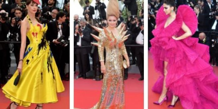 Photos : les tenues les plus moches vues &agrave; Cannes