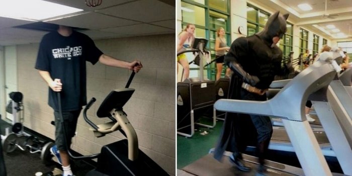 Photos : ces gens bizarres vus dans une salle de sport