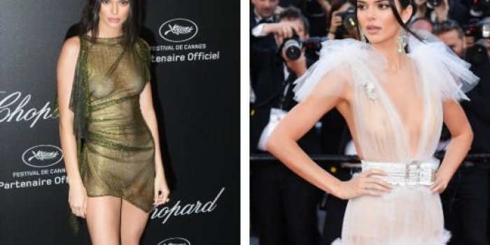 Kendall Jenner (presque) nue &agrave; Cannes !