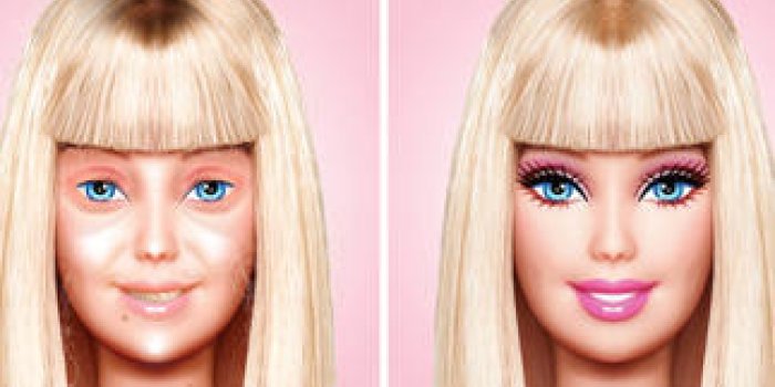 Sans maquillage : Barbie comme vous ne l'avez jamais vue !