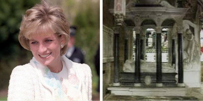 Lady Diana : voici &agrave; quoi ressemble la tombe de la princesse des coeurs