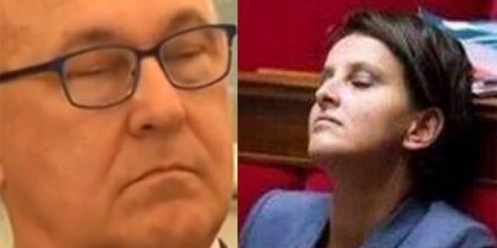 Valls, Fabius, Belkacem... : ces politiques pris en flagrant d&eacute;lit de sieste en public