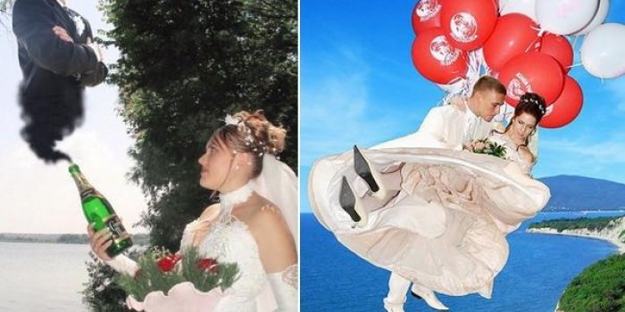 Ces photos de mariage que vous ne verrez nulle part ailleurs qu'en Russie