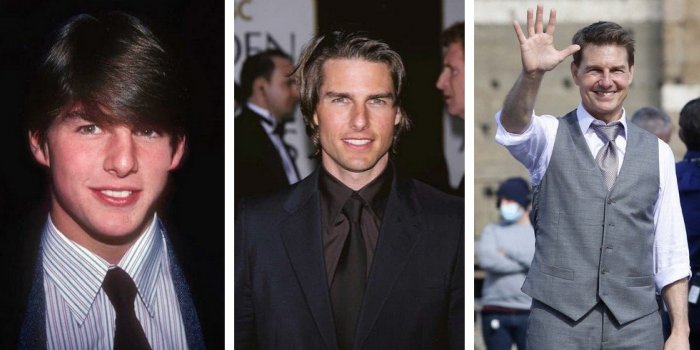Tom Cruise m&eacute;connaissable : d&eacute;couvrez sa m&eacute;tamorphose au fil du temps
