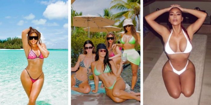 Clan Jenner-Kardashian : toutes les fois o&ugrave; les soeurs onf fait grimper la temp&eacute;rature en bikini