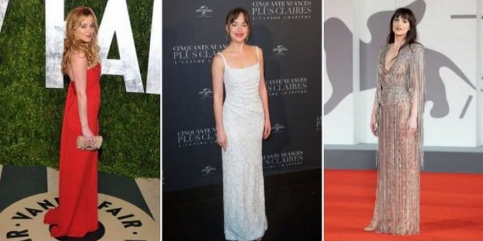 Dakota Johnson (50 nuances de Grey) : les photos canons de l'actrice sur le tapis rouge